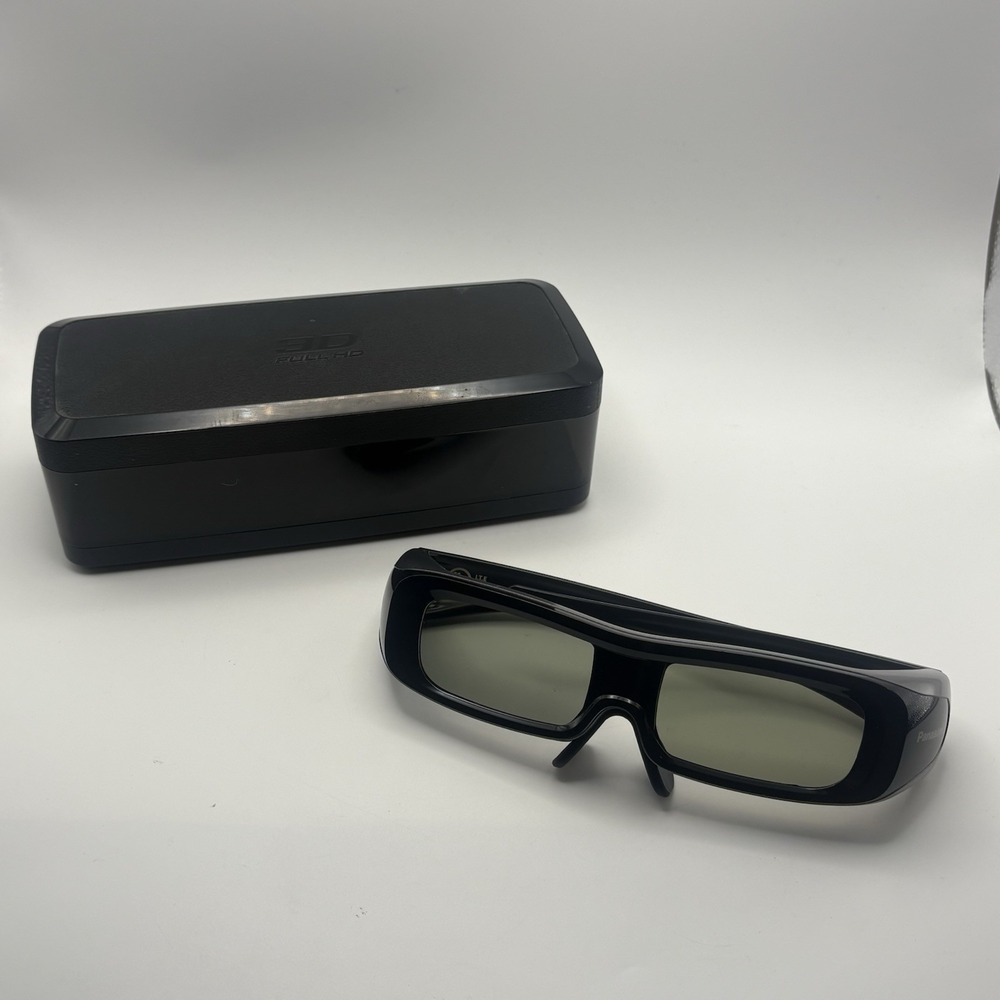 Panasonic Active Shutter 3D Glasses Black TY-EW3D2M Full HD - No Charger